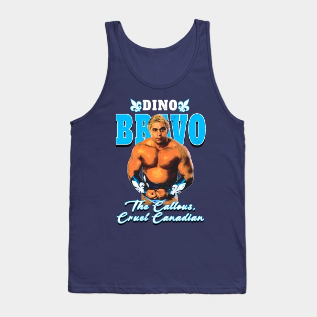 Dino Bravo Tank Top by RetroVania